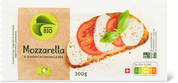 Migros Bio Mozzarella Scheiben Migros Migipedia