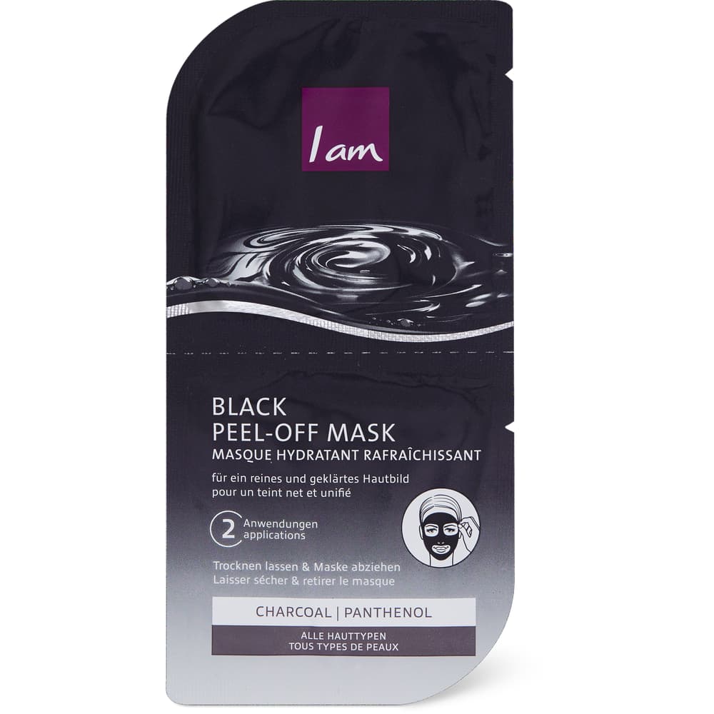 I Am Face Black Peel Off Maske Migros