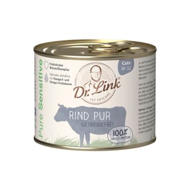 Dr Link Pure Sensitive Rind Pur 0 2 Kg Nassfutter Kaufen Bei Do It