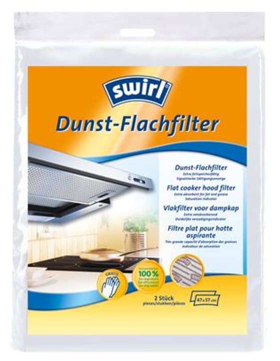 Swirl Dunst Flachfilter Dunstabzugshaube Ersatzteile Zubehör