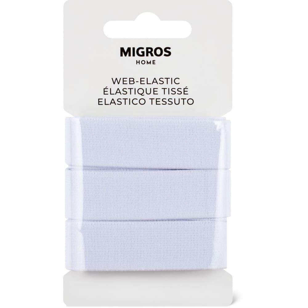 Web Elastic 2 5 M Blanc Migros