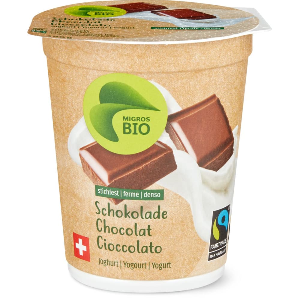 Kaufen Migros Bio Fairtrade Joghurt Schokolade Migros