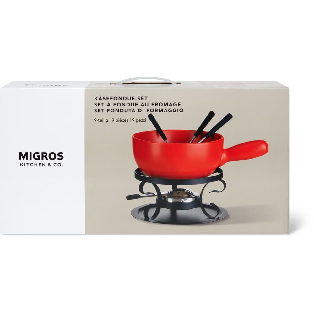 Migros Kitchen Co Set für Fondue ø 22cm Migros