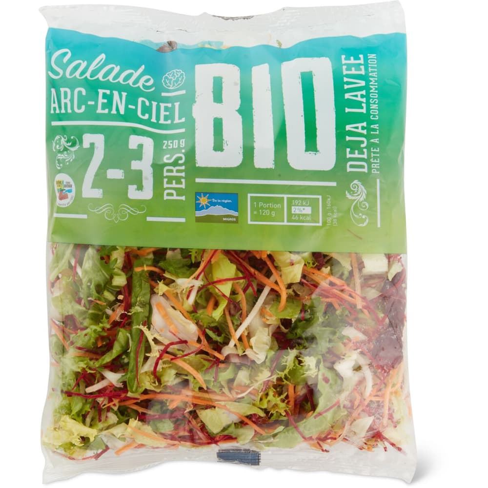 Bio Salade Arc En Ciel Migros