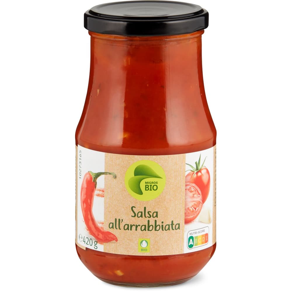 Migros Bio Sauce Tomate Arrabbiata Migros