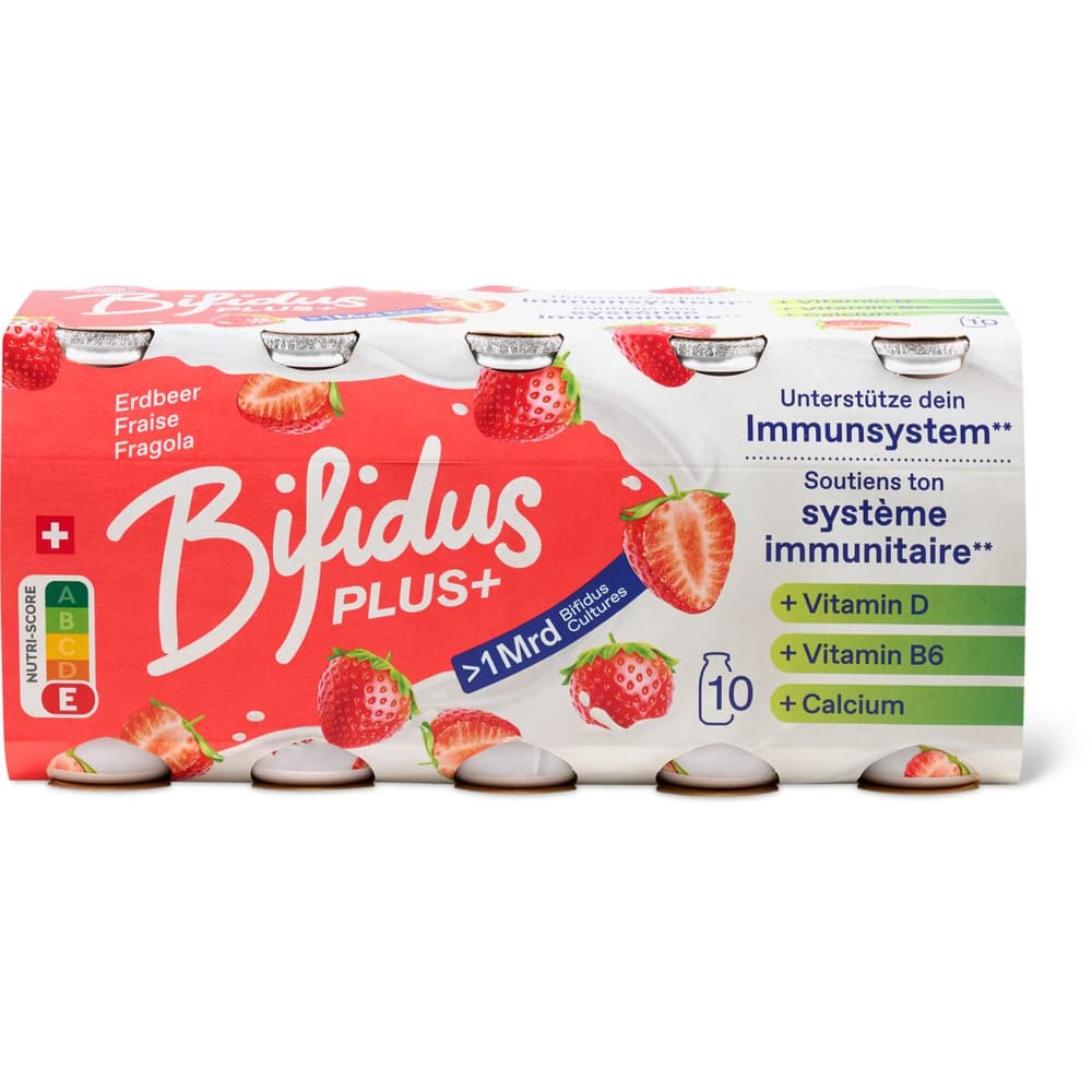 Bifidus Joghurt Drink Erdbeere Migros