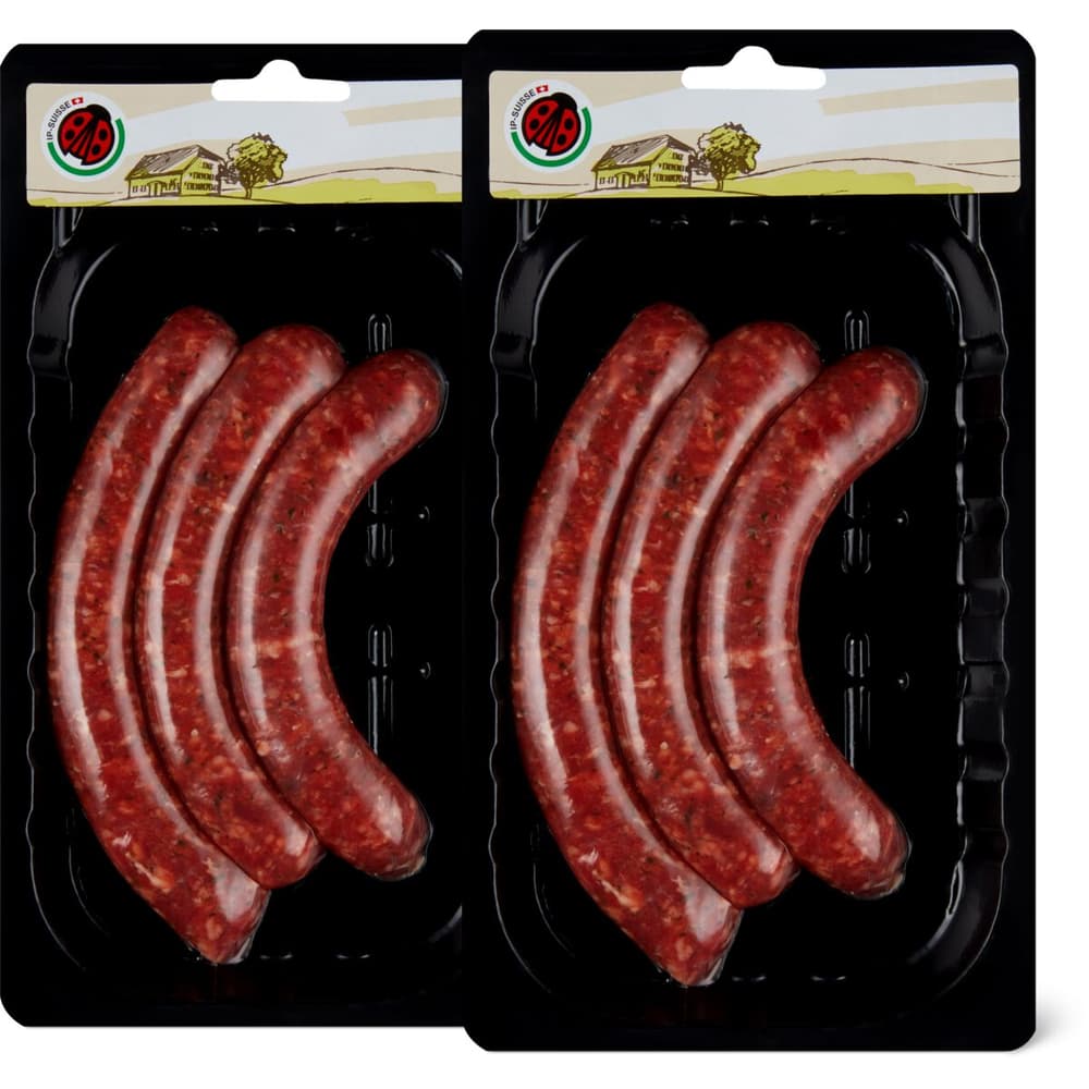 IP SUISSE Saucisse de boeuf à rôtir Migros