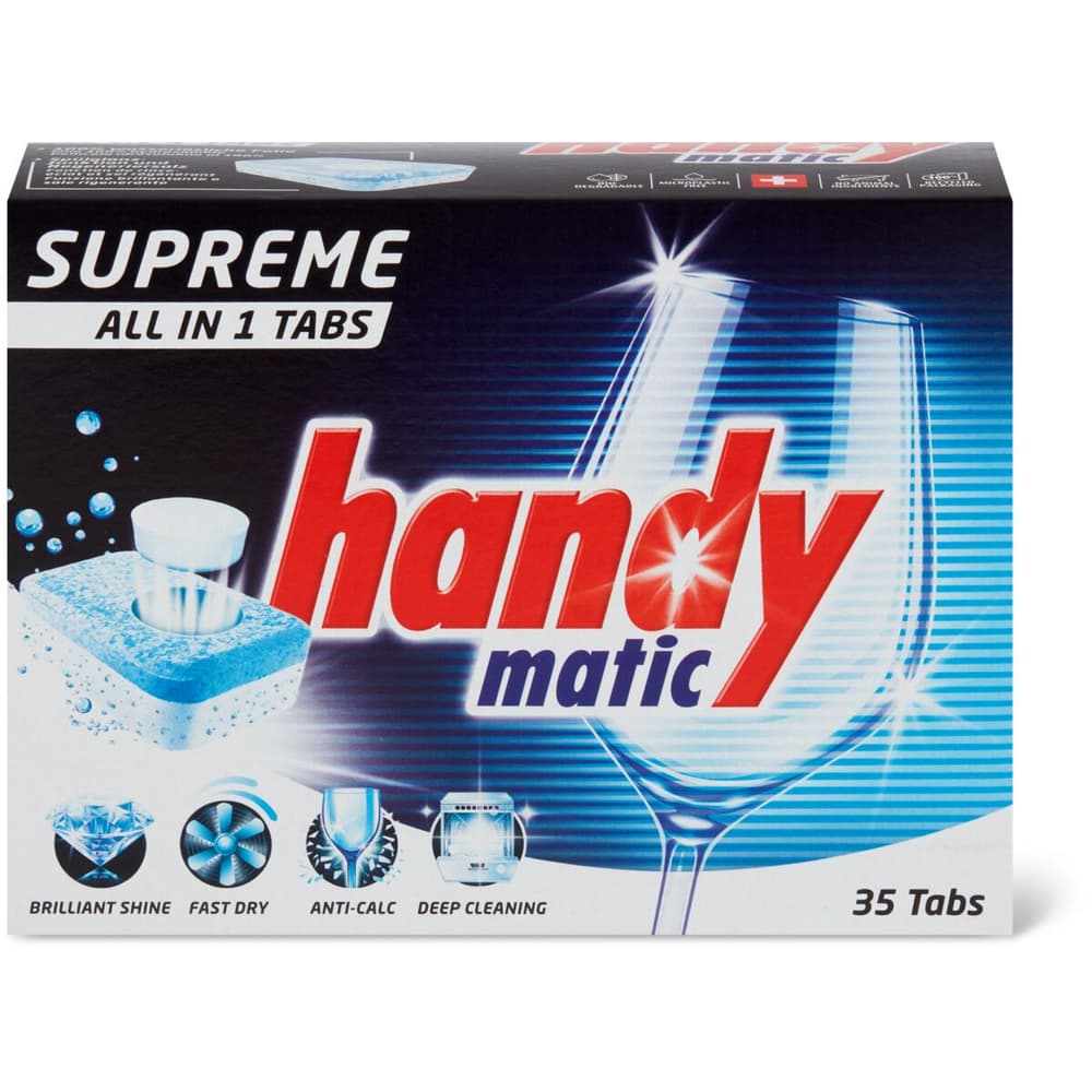 Handymatic Supreme Tabs F R Sp Lmaschinen All In Classic Migros