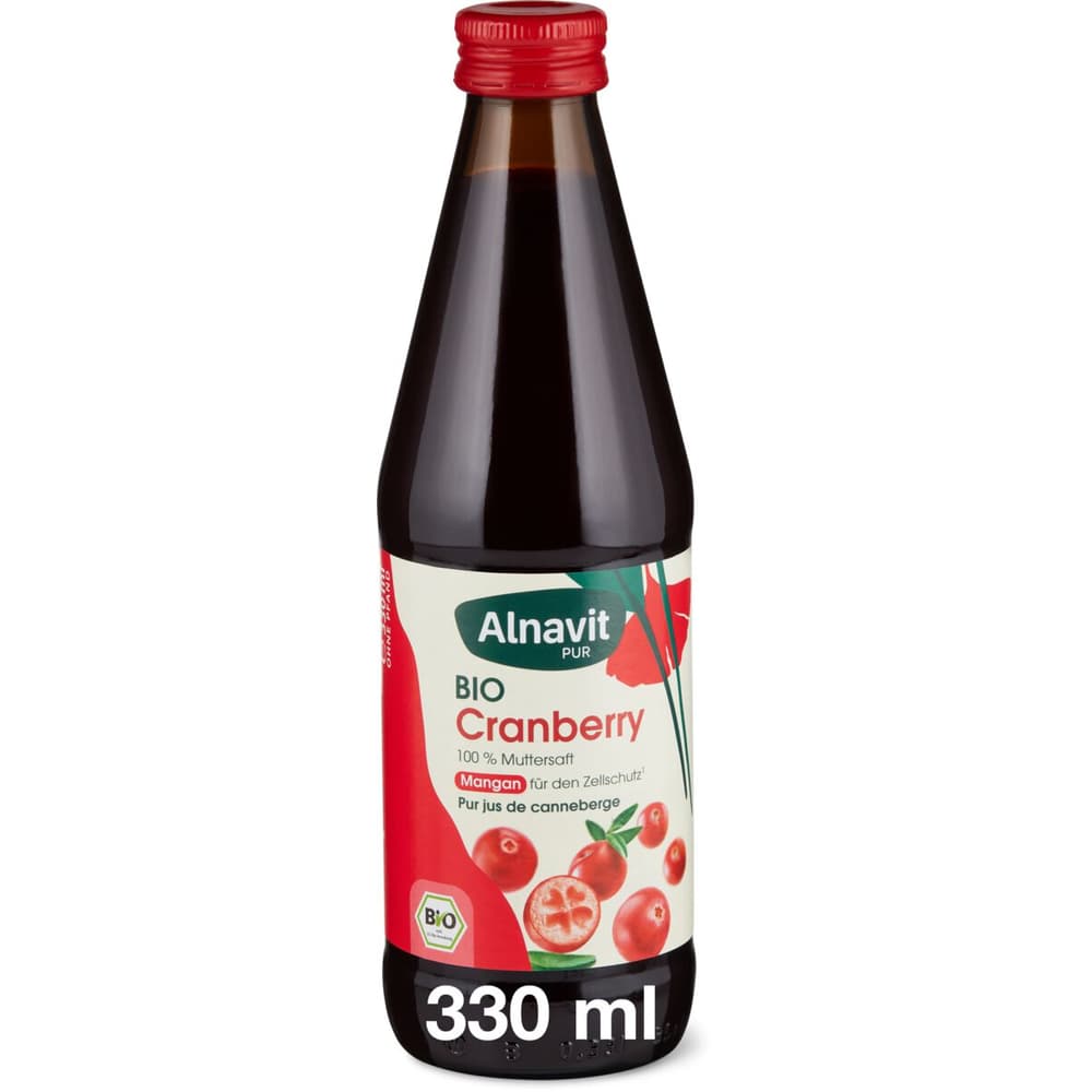 Alnavit Jus De Canneberges Bio Migros