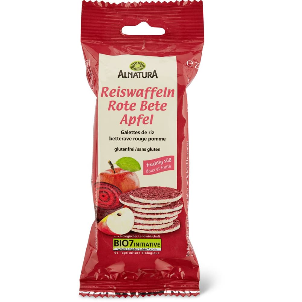 Alnatura Reiswaffel Rote Bete Apfel Migros