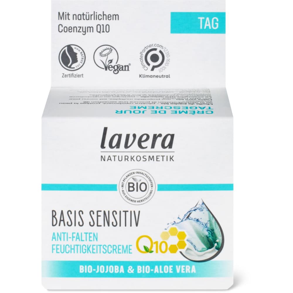 Lavera Basis Sensitive Crema Idratante Q10 Migros