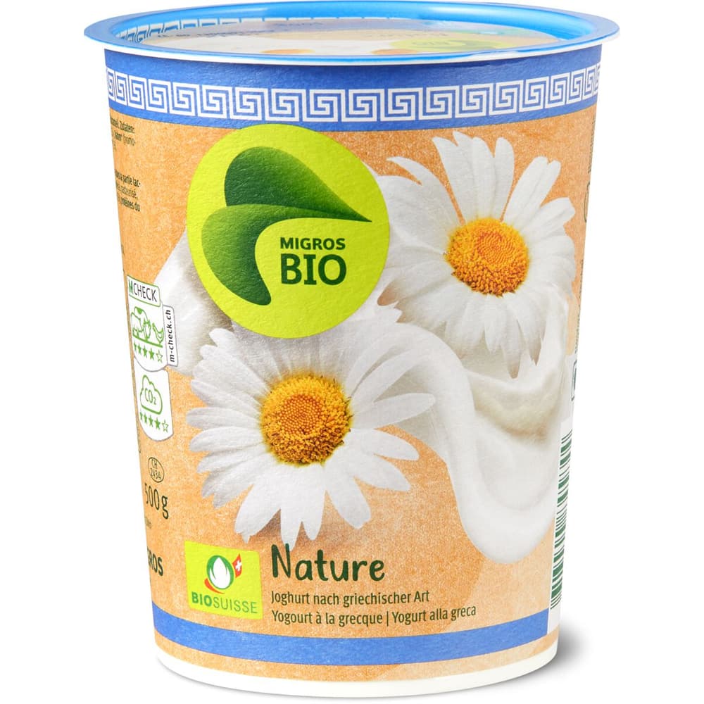 Migros Bio Greek Style Yogurt Nature Migros