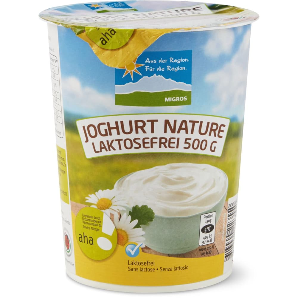 Yogurt Al Naturale Senza Lattosio Migros