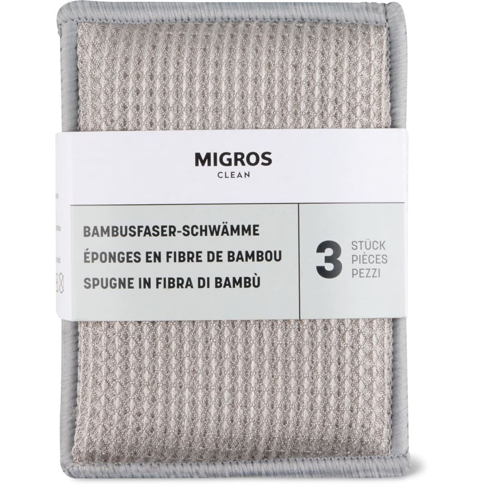 Bambus Schwämme 3 Stk Migros