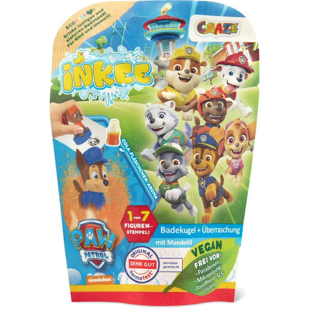 Craze Inkee Palline Da Bagno Paw Patrol Migros