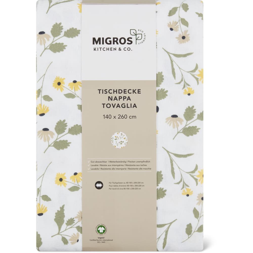 Floral Tablecloth Migros