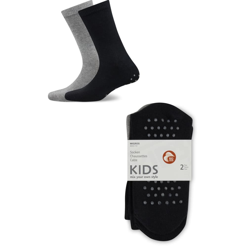 Bio Kinder Antirutsch Socken Teilig Migros