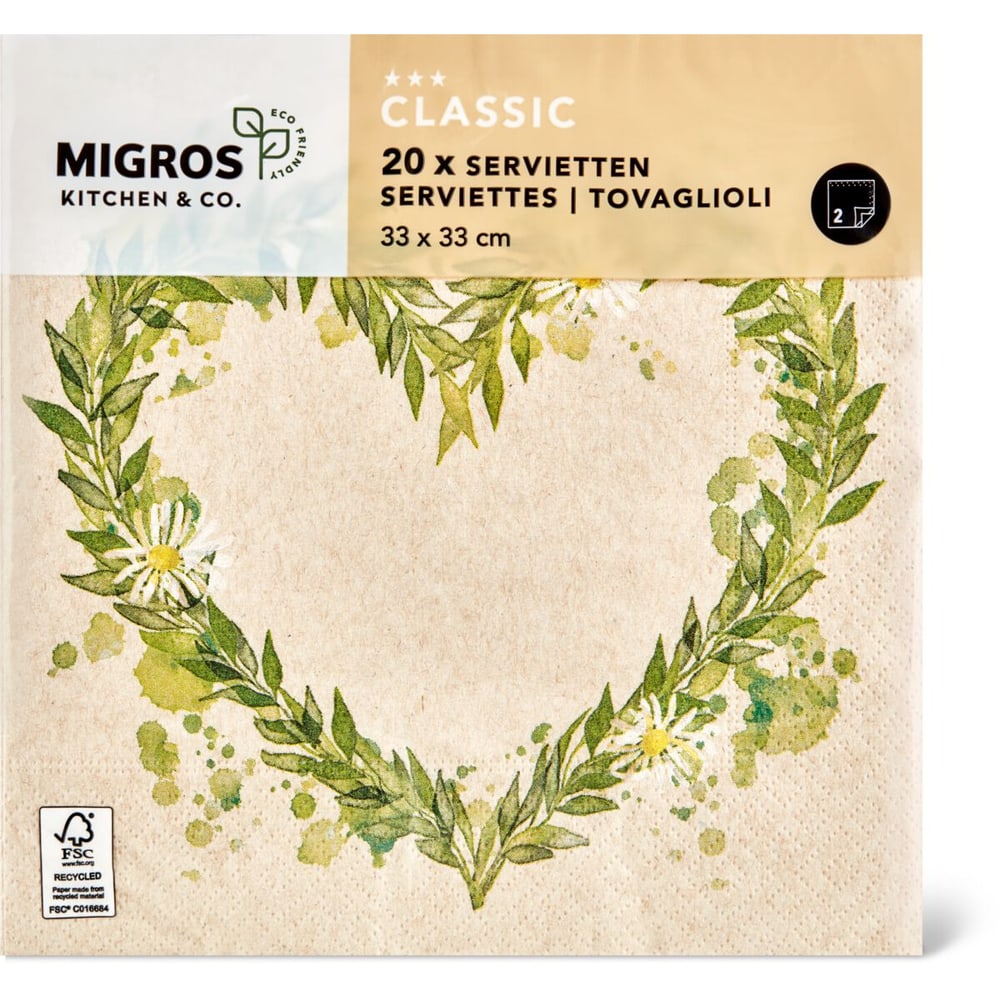 Acquista Cucina Tavola Tovaglioli Migros