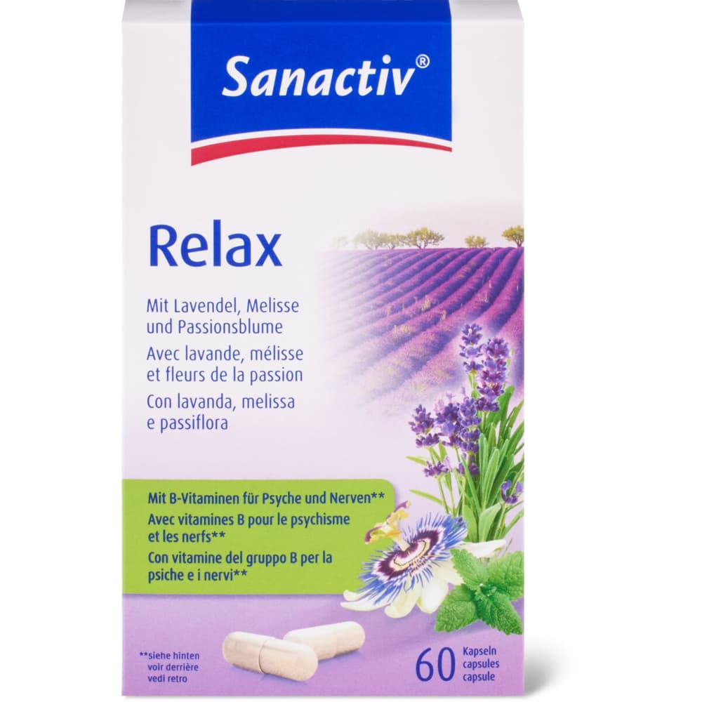 Kaufen Sanactiv Relax Kapseln Migros