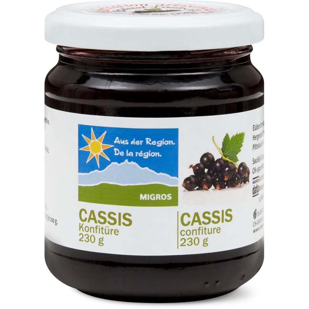 De La R Gion Confiture Cassis Migros