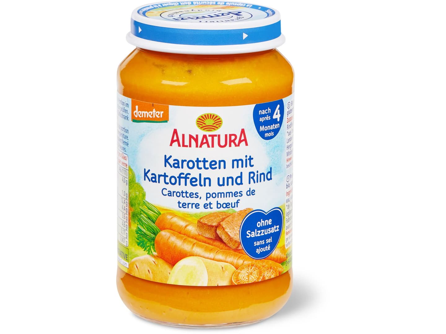 Alnatura Demeter Babygl Schen Mit Karotten Kartoffeln Und