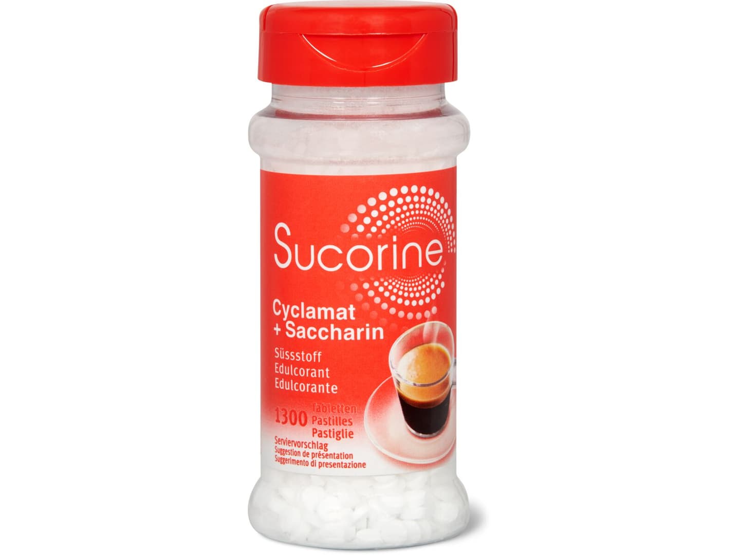 Sucorine Süssstofftabletten Cyclamat und Saccharin Migros