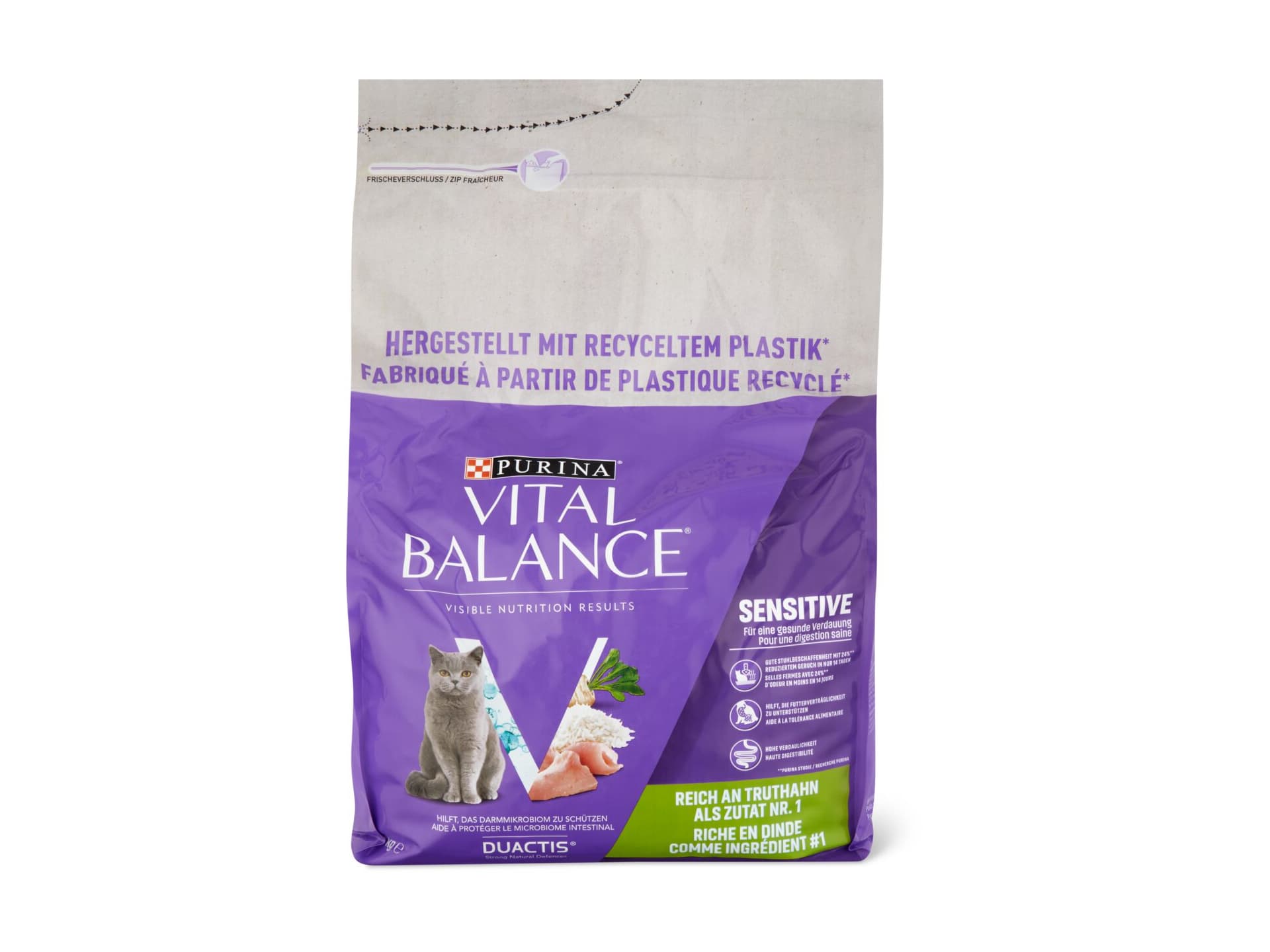 Achat Vital Balance Sensitive Croquettes Pour Chats Dinde Riz