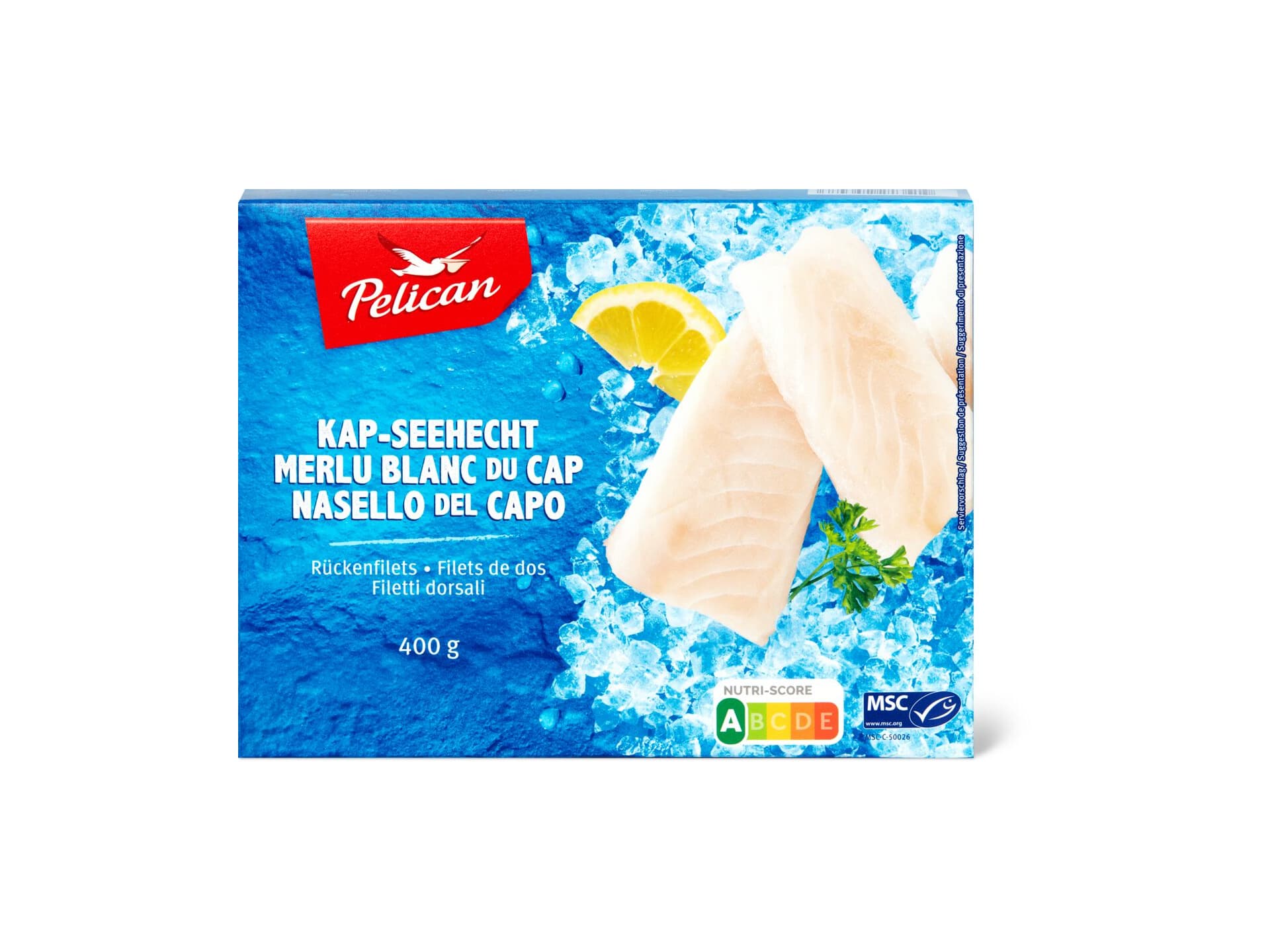 Achat Pelican Filets De Dos De Merlu Blanc Du Cap Migros