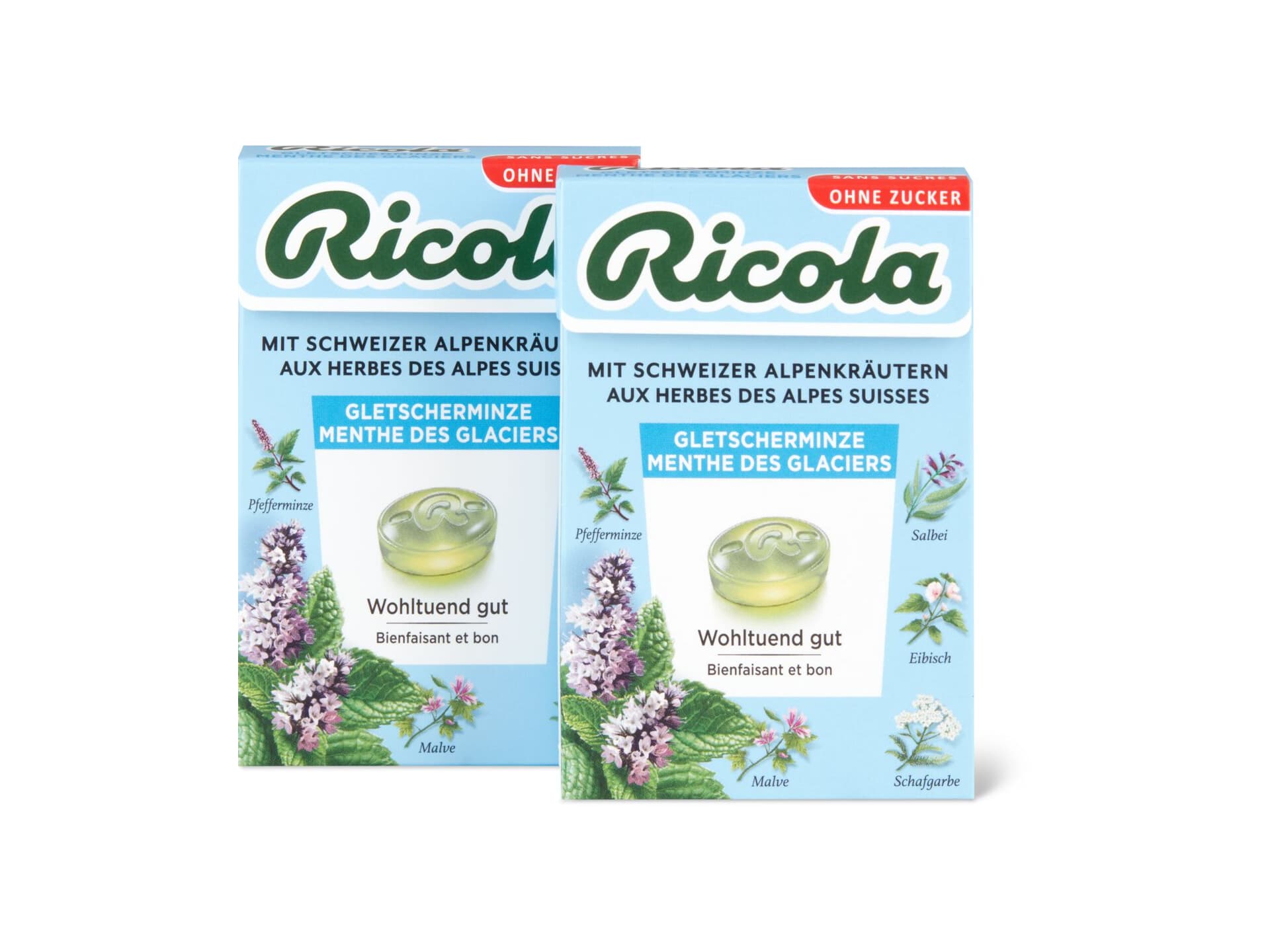 Achat Ricola Bonbons Aux Herbes Menthe Des Glaciers Sans Sucre