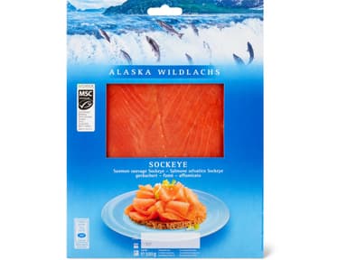 Kaufen Alaska MSC Wildlachs geräuchert Sockeye Migros