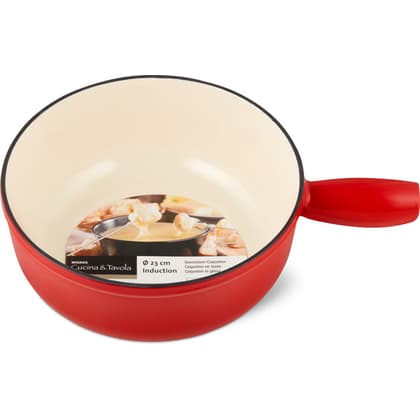 Migros Kitchen Co Pro Fondue Caquelon ø 22cm Edelweißrot Migros