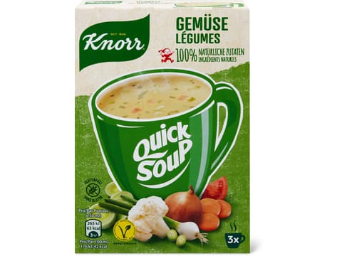 Knorr Quick Soup Suppe Mit Gem Se Migros