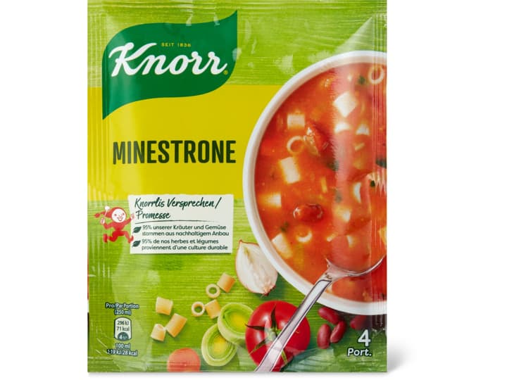 Achat Knorr Soupe Minestrone Avec L Gumes Migros