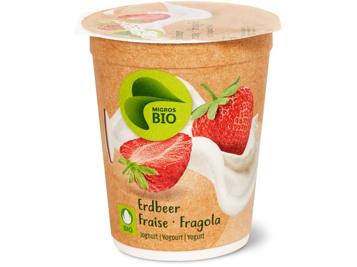 Kaufen Migros Bio Joghurt Erdbeere Migros