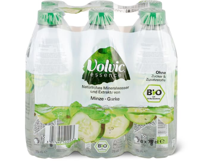 Achat Volvic Essence Eau Min Rale Aromatis E Menthe Concombre