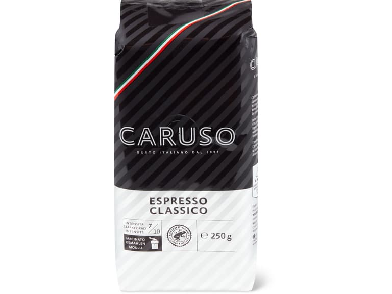 Achat Caruso Caf Torr Fi Espresso Classico Moulu Migros