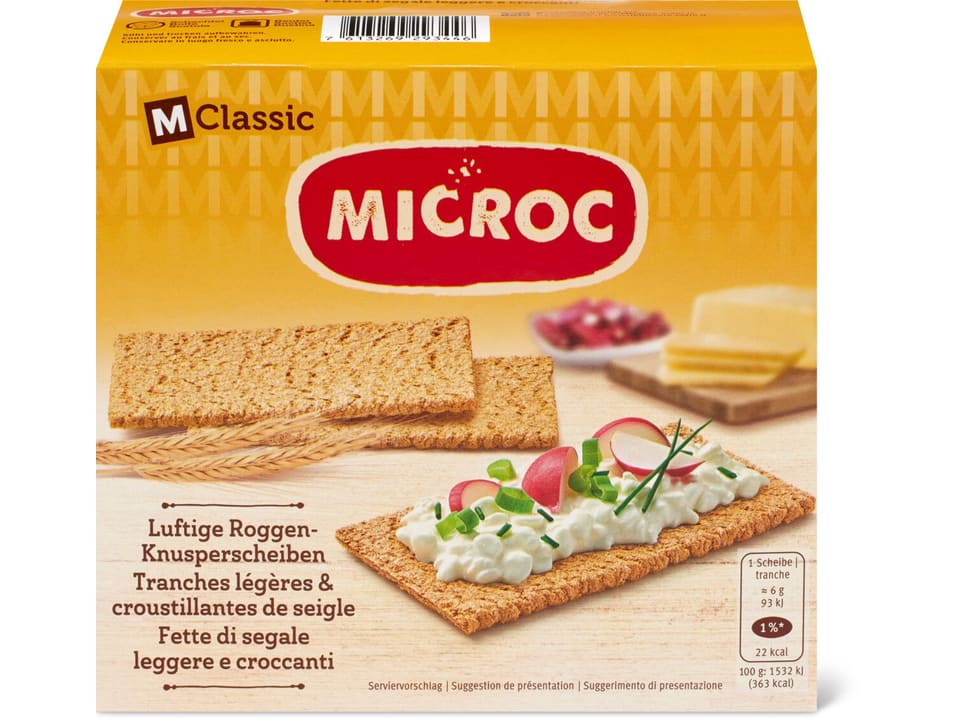 Kaufen M Classic Microc Roggen Knusperscheibe Migros