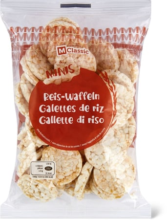 Achat produit Galettes de riz maïs Migros