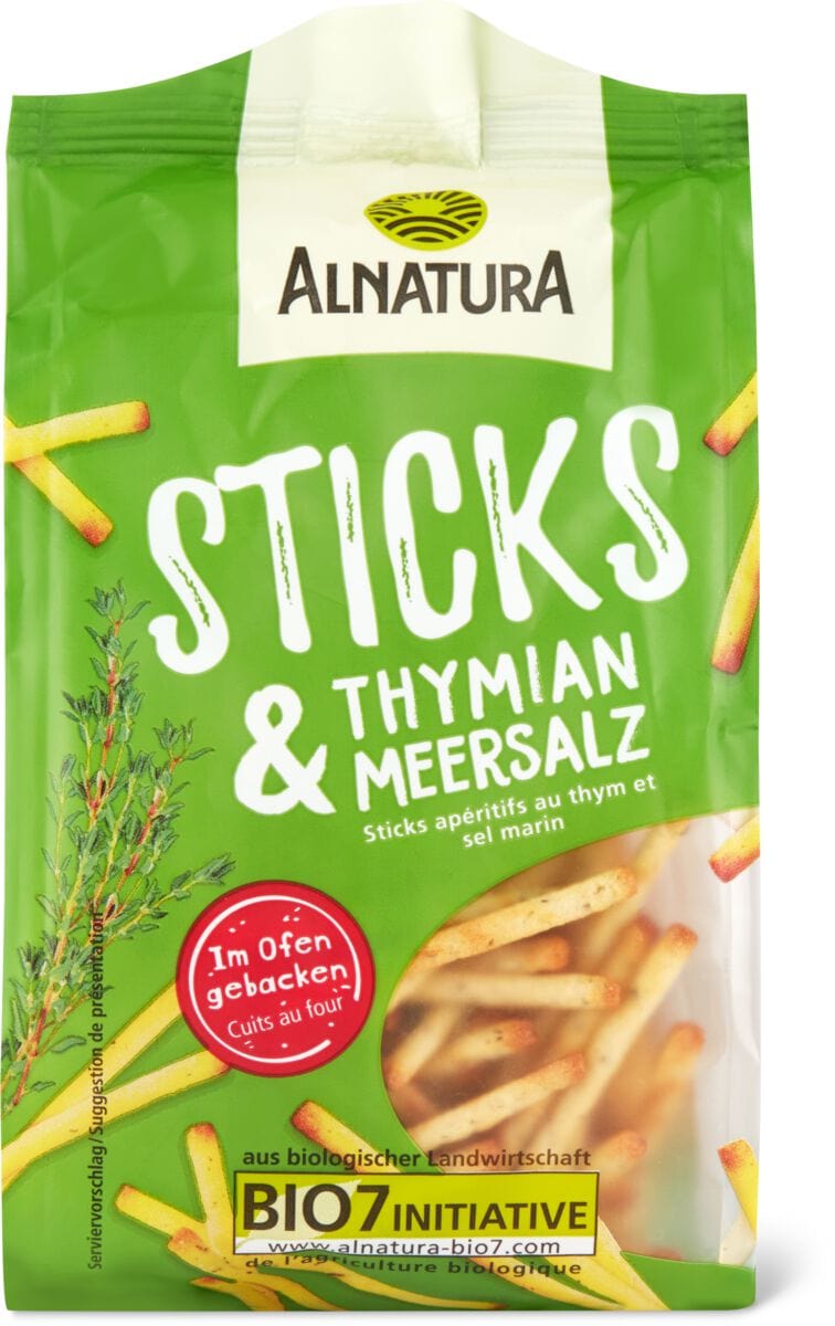 Alnatura Sticks Thymian Meersalz