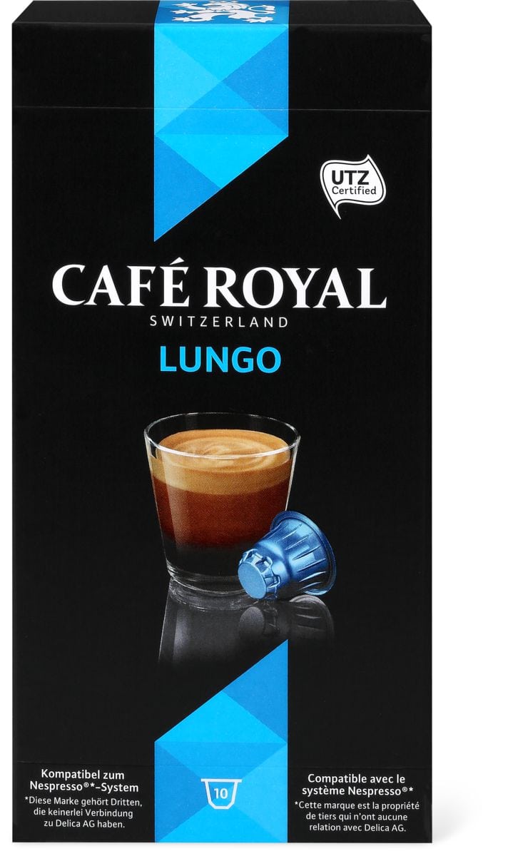 Caf Royal Lungo Kapseln Migros Kaffee