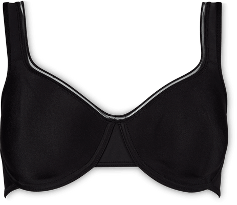 Black bra 2024 white shirt 2017