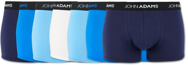 John Adams Herren-Slip oder -Short im 7er-Pack