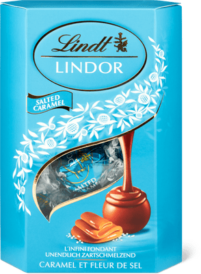 Lindt Lindor boules Salted caramel