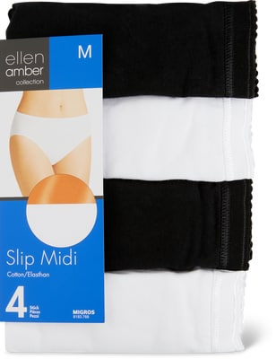 Slip da donna Ellen Amber in conf. da 4