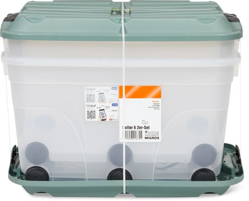 Contenitore portaoggetti, set da 2