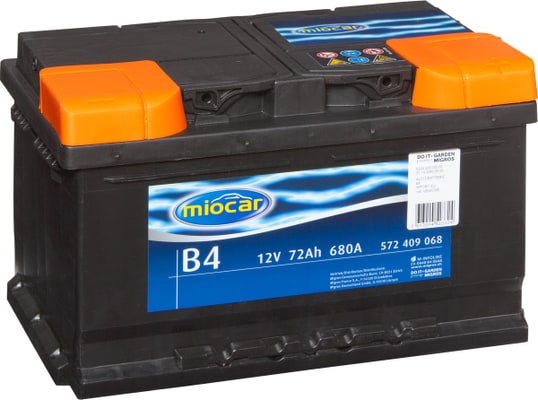 Miocar B4 72Ah Autobatterie