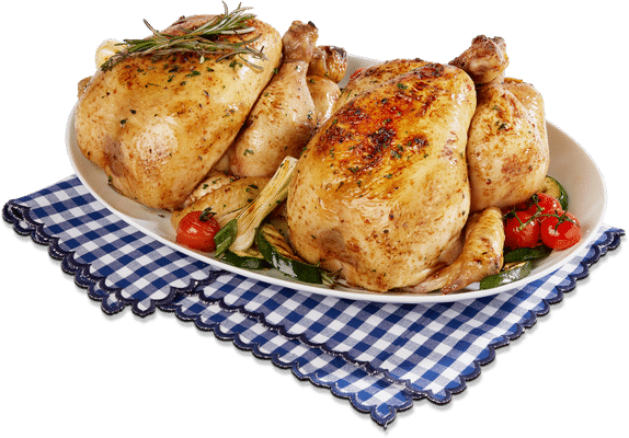 Pollo intero Optigal, 2 pezzi