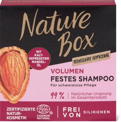 Nature Box Mandel Festes Shampoo Migros
