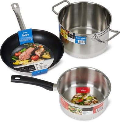 Prima- und Gastro-Kochgeschirr-Serie der Marke Cucina & Tavola