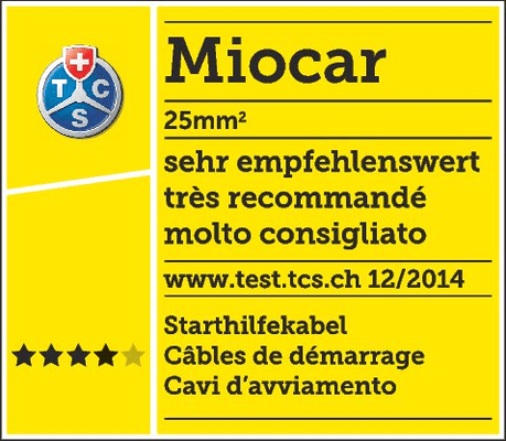 Miocar Start Protect 25 mm2 Starthilfekabel